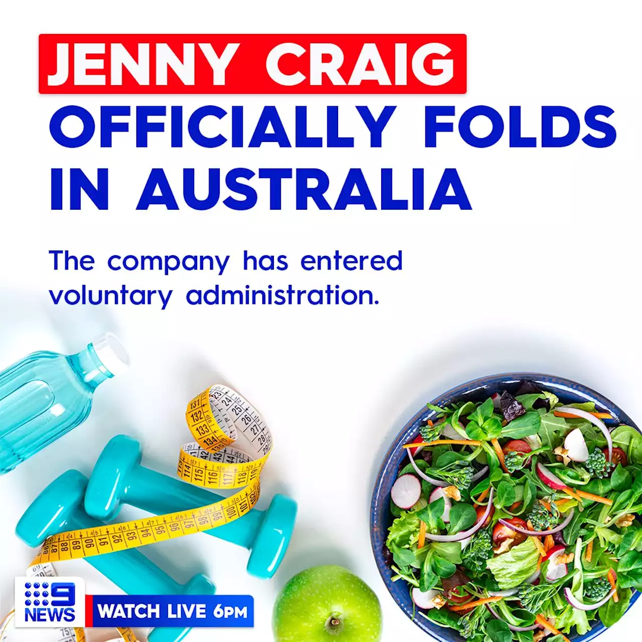 Jenny Craig Australia appoints voluntary administrators