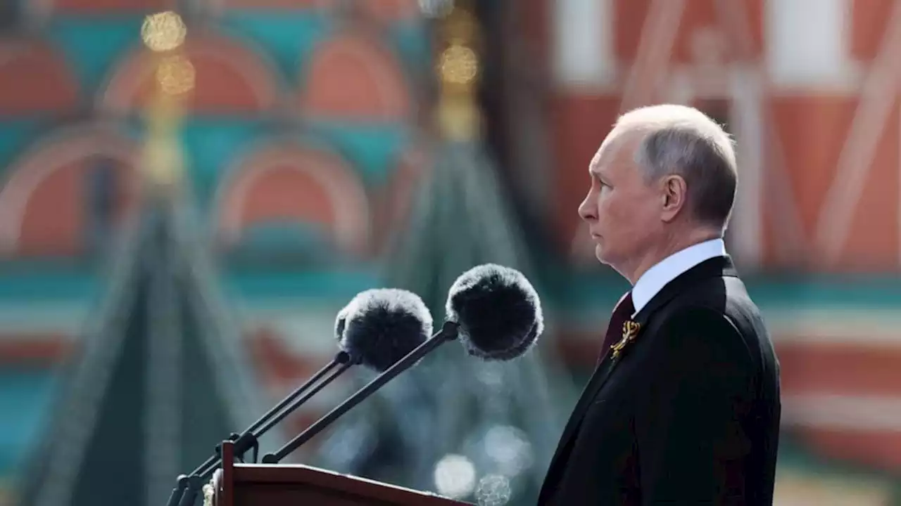 During shrunken Victory Day parade, Putin says Ukraine war was 'unleashed' on Russia