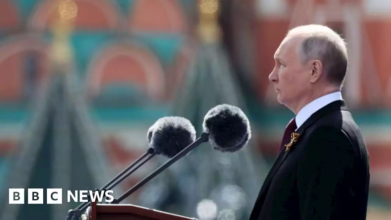 Russia's future rests on Ukraine war, Putin tells Victory Day parade