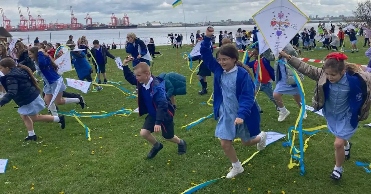 NI group bring kids from Liverpool and Ukraine together ahead of Eurovision