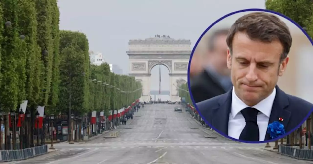 Champs-Élysées Empty on Victory Day as Anti-Macron Protests Banned