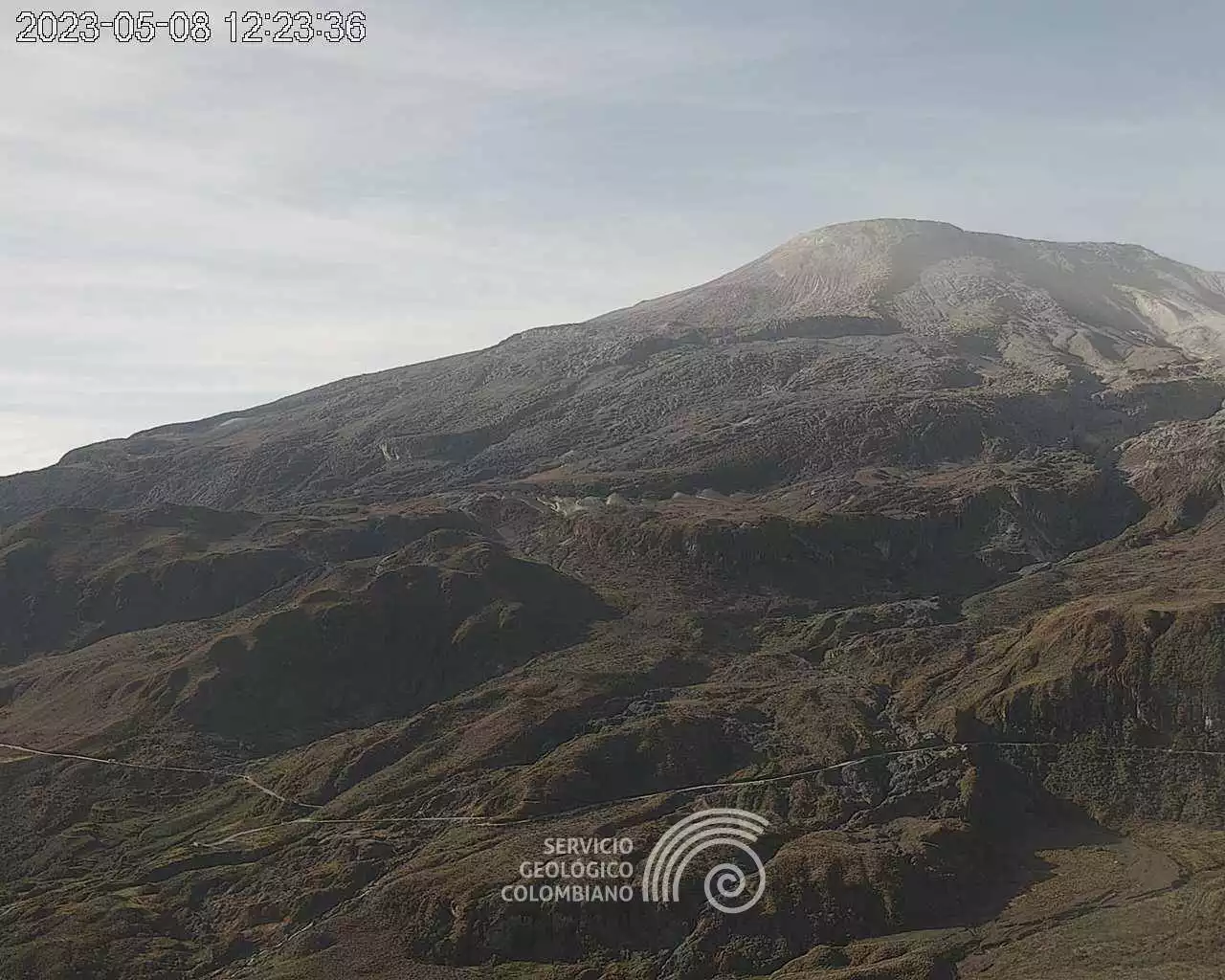 Volcán Nevado del Ruiz: Unidad de Gestión del Riesgo de Caldas pide no bajar la guardia