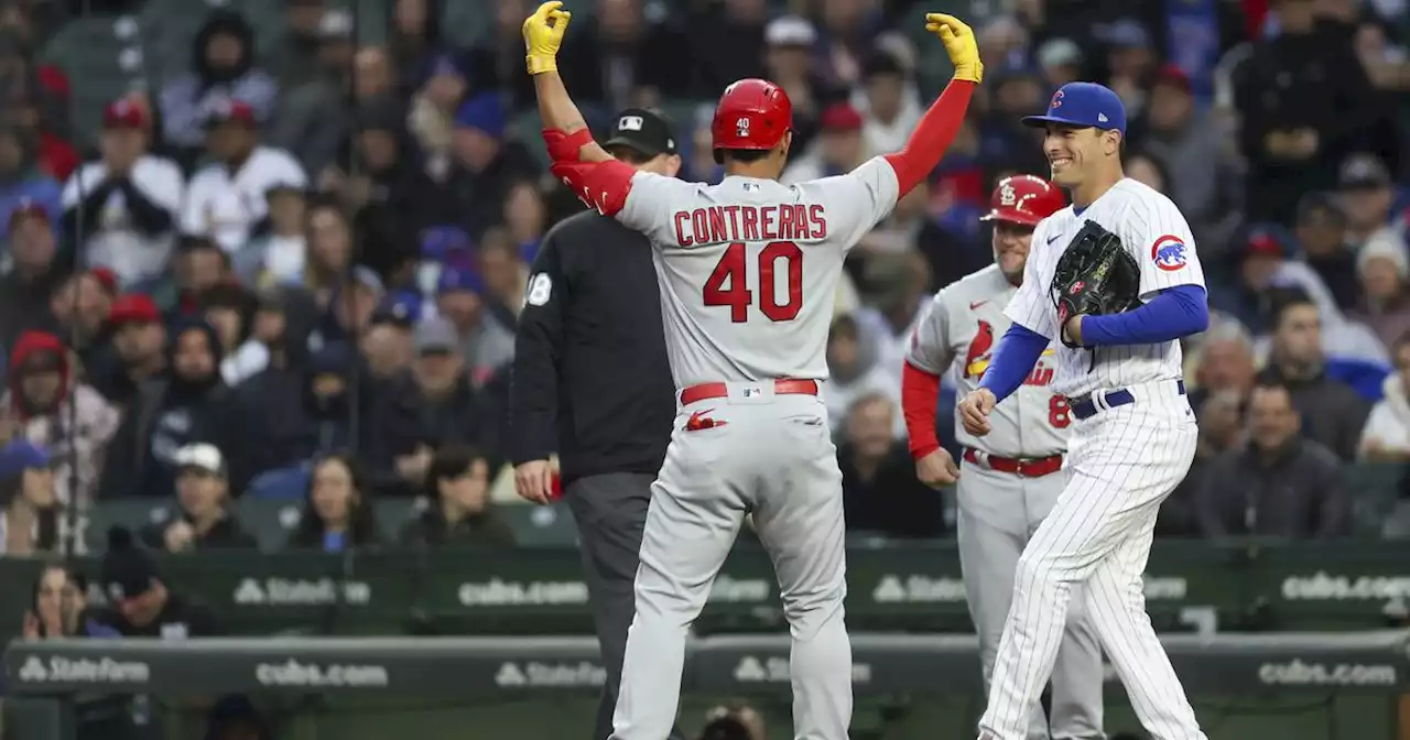 Willson Contreras embraces villain role on the other side of the Cubs-Cardinals rivalry: ‘When you get booed, you’re doing something right’