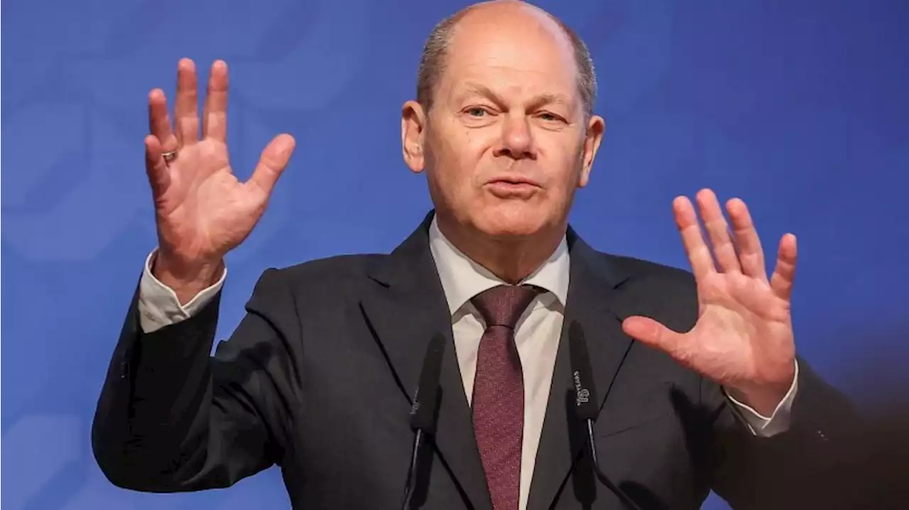 Vor Europa-Rede: Kanzler Scholz schlägt Kritik entgegen