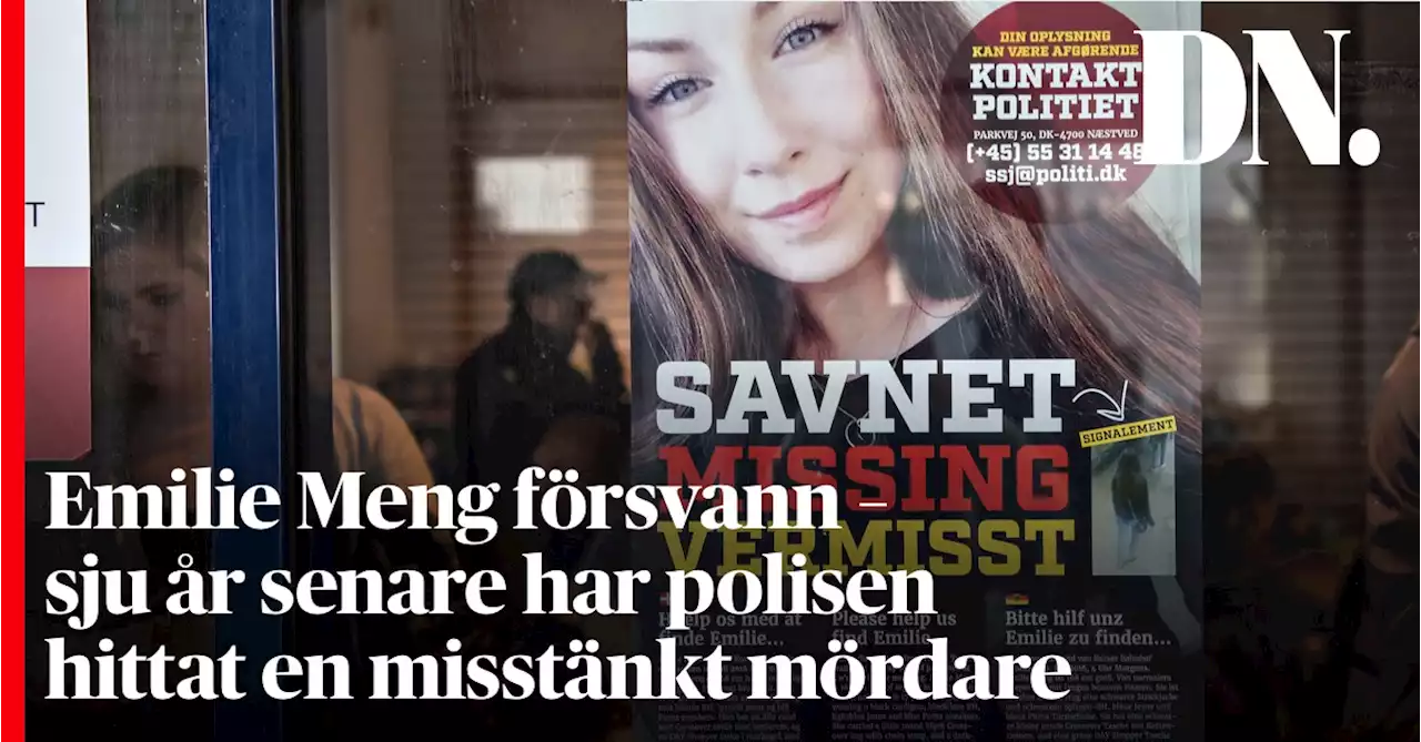 Emilie Meng försvann – sju år senare har polisen hittat en misstänkt mördare