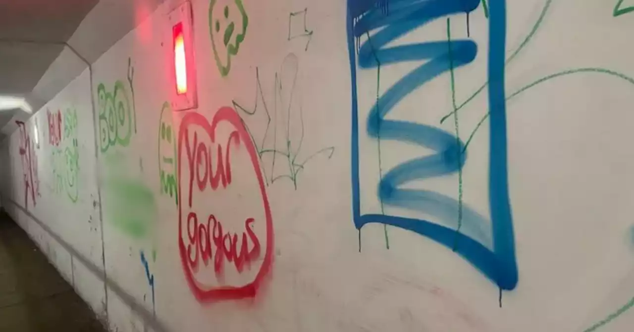 Racist and homophobic graffiti to be removed from Glasgow's Clyde Tunnel