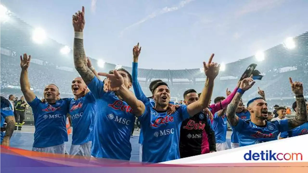 Pesta Perayaan Napoli Juara Liga Italia di Stadion Diego Armando Maradona