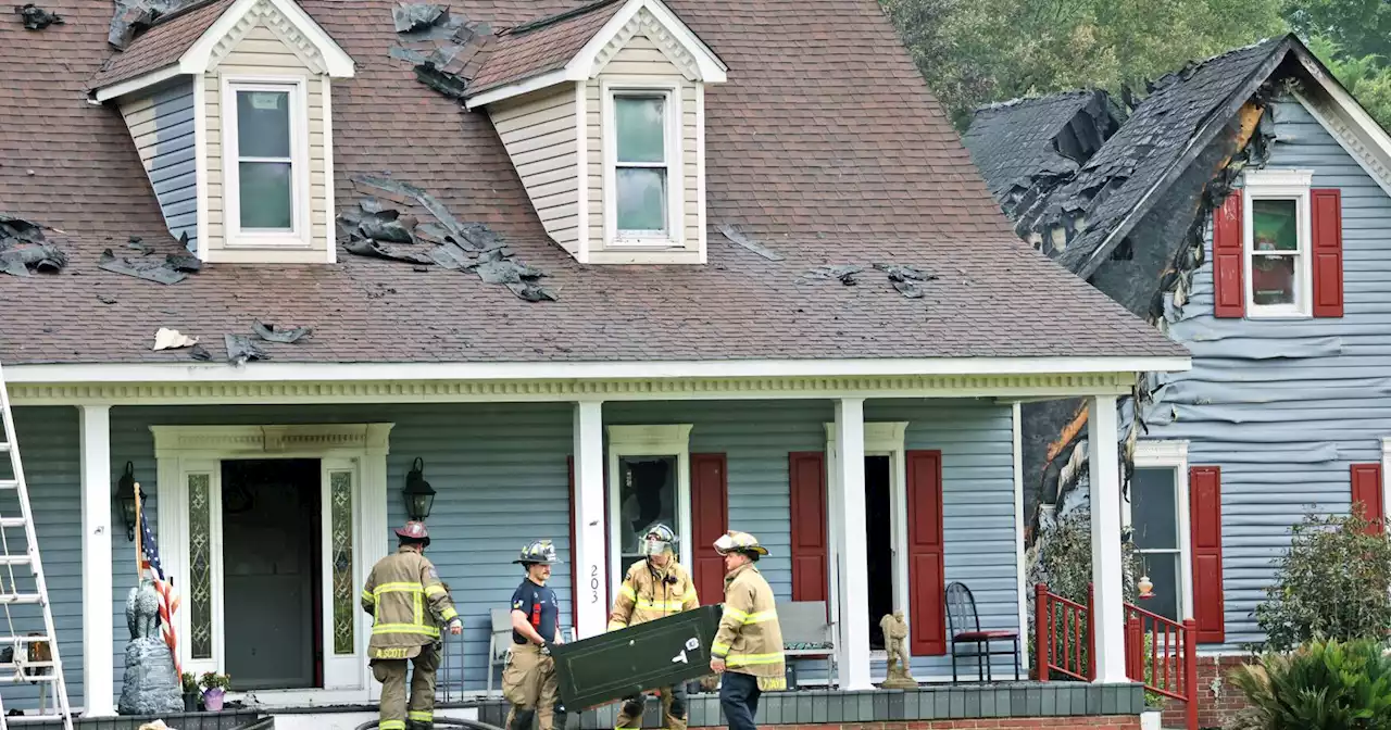 Dothan home damaged in Monday fire