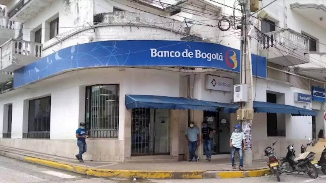 Reportan asalto en la sede del Banco de Bogotá en Corozal, Sucre