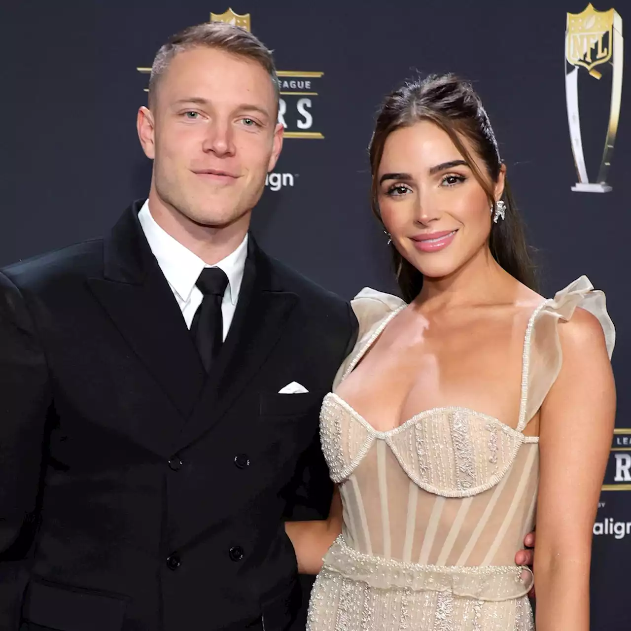 Christian McCaffrey's Birthday Tribute to Fiancée Olivia Culpo Is a Complete Touchdown - E! Online