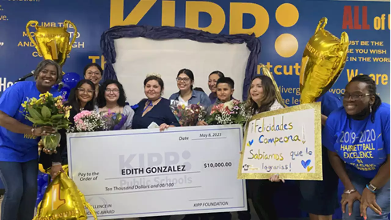 KIPP Texas-Houston teachers honored with $10,000 award for teaching excellence