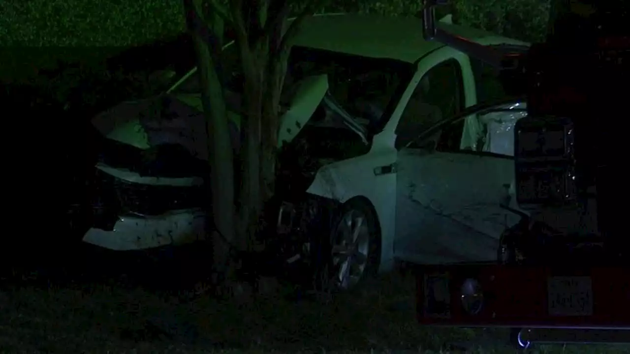 Teen driver killed after hitting power pole, crashing into tree with 3 others inside car