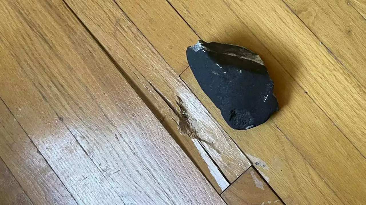 New Jersey police investigate possible meteorite that crashed into home