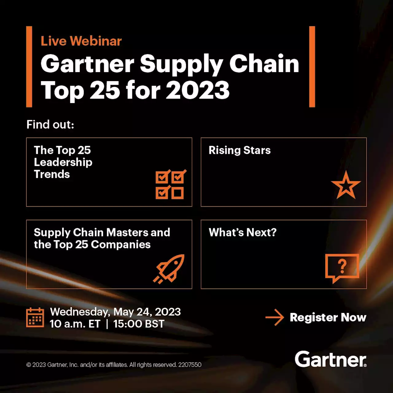 The Gartner Supply Chain Top 25 for 2023