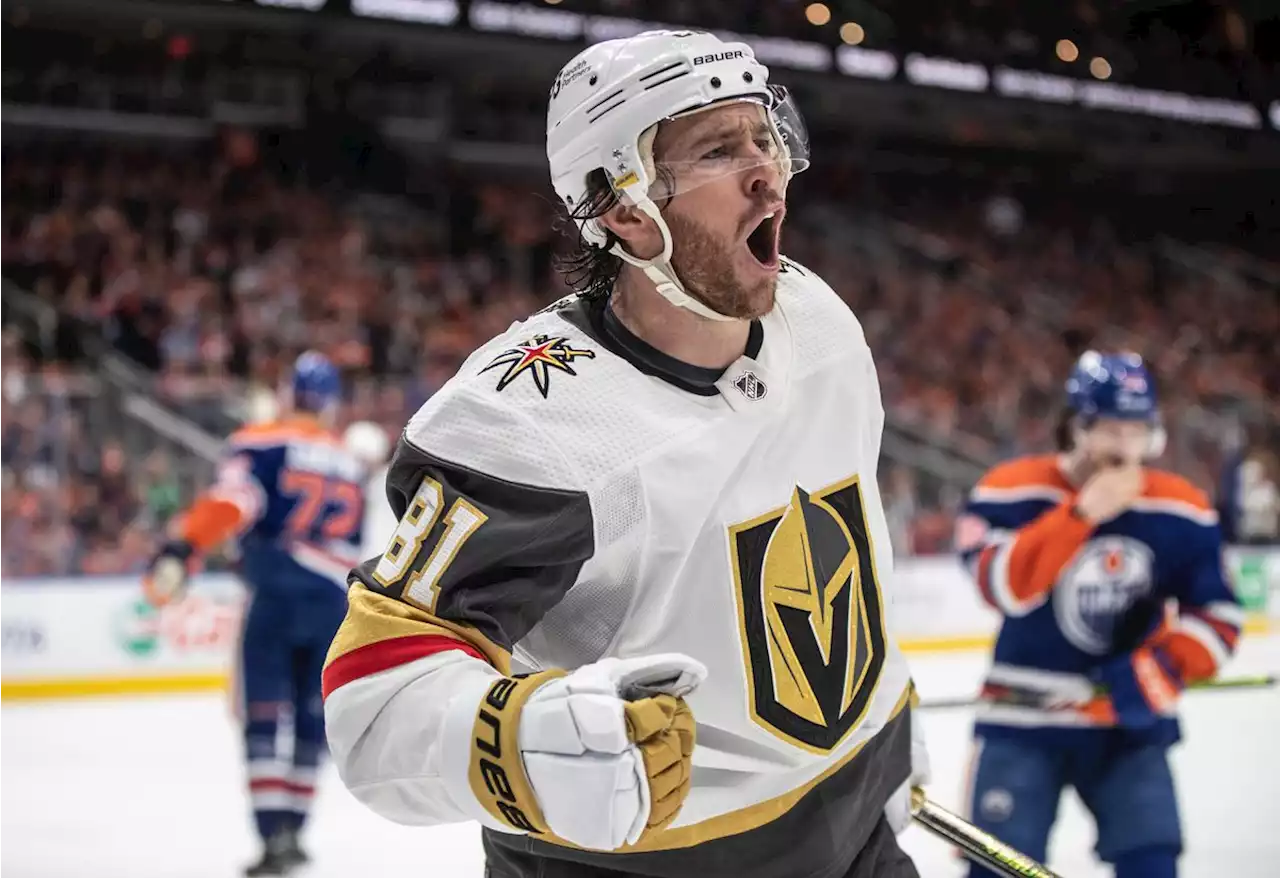 Marchessault ends playoff drought, Golden Knights douse Oilers 5-1 to lead series