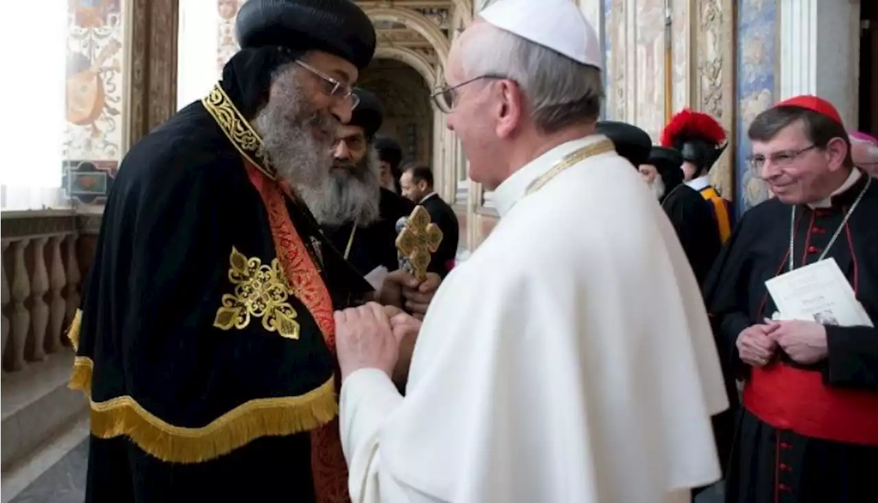 Pope Francis and Pope Tawadros II praise ongoing Catholic-Coptic dialogue