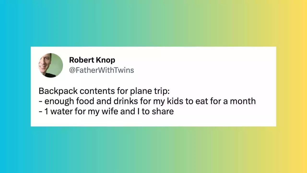 35 Tweets That Perfectly Sum Up Flying With Kids