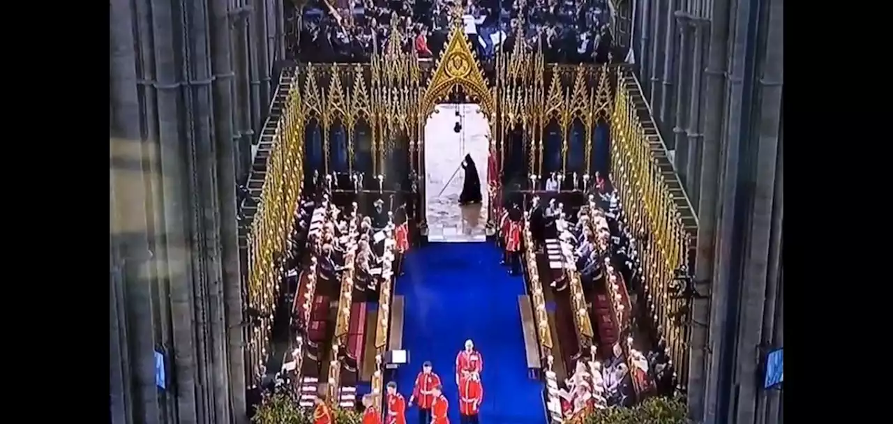 Coroação de Charles III: internautas reagem a 'ceifador' captado por câmeras em Westminster; veja vídeo