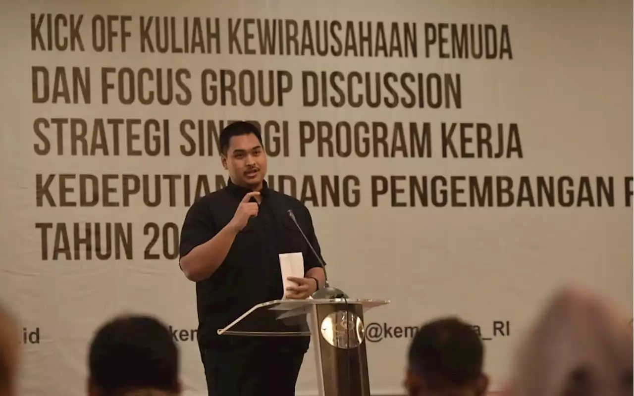 Menpora Dito Optimistis Program Kewirausahaan Pemuda Tingkatkan IPP