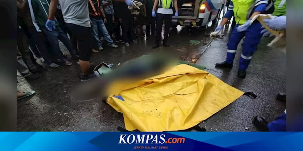 Kakek di Makassar Tewas Terlindas Truk 10 Roda, Jatuh Saat Hindari Pengendara Lawan Arus