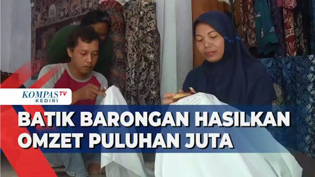 Melalui Usaha Batik Barongan Mampu Berdayakan Ekonomi Warga Sekitar