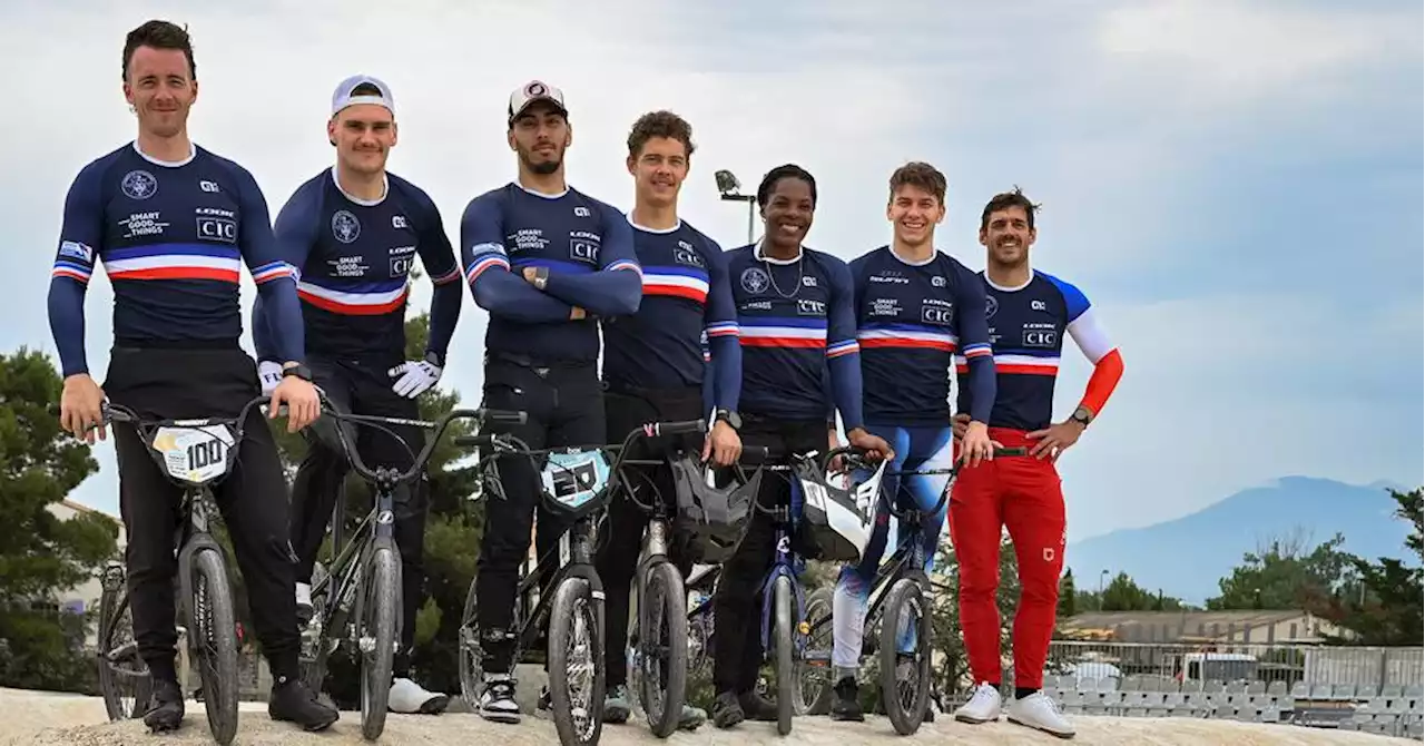 JO-2024 : les Bleu(e)s du BMX en stage à Sarrians