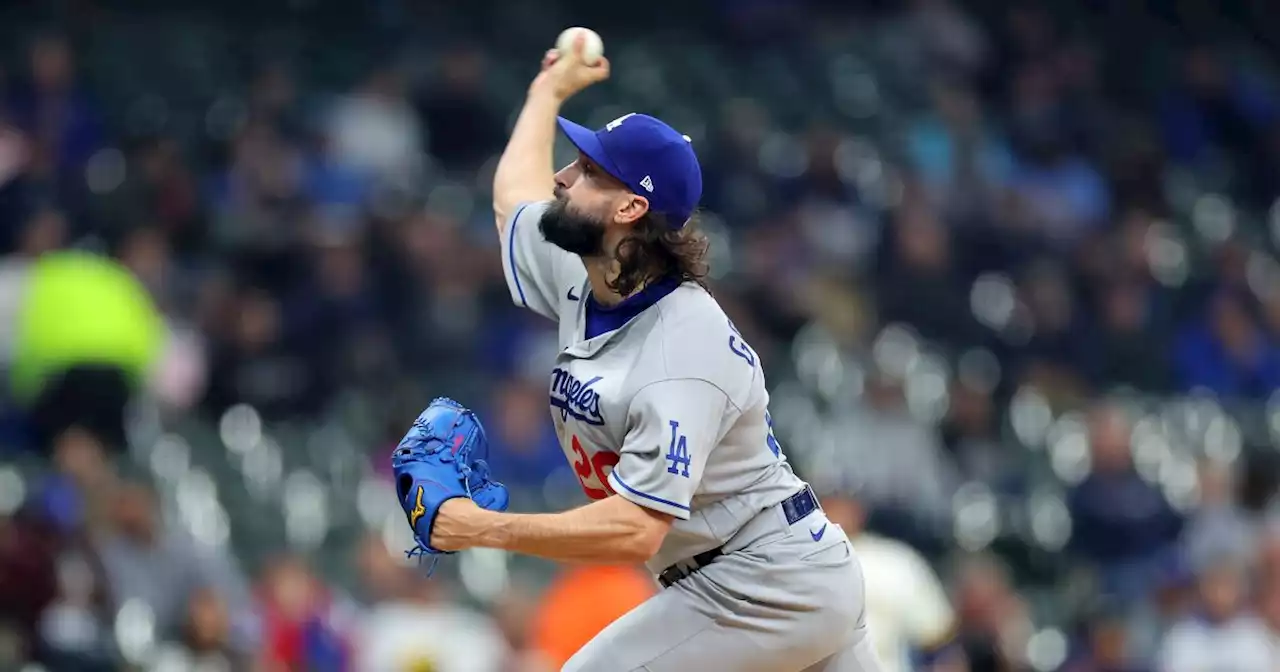 Well-rested Tony Gonsolin can't jolt Dodgers from their Milwaukee 'hangover'