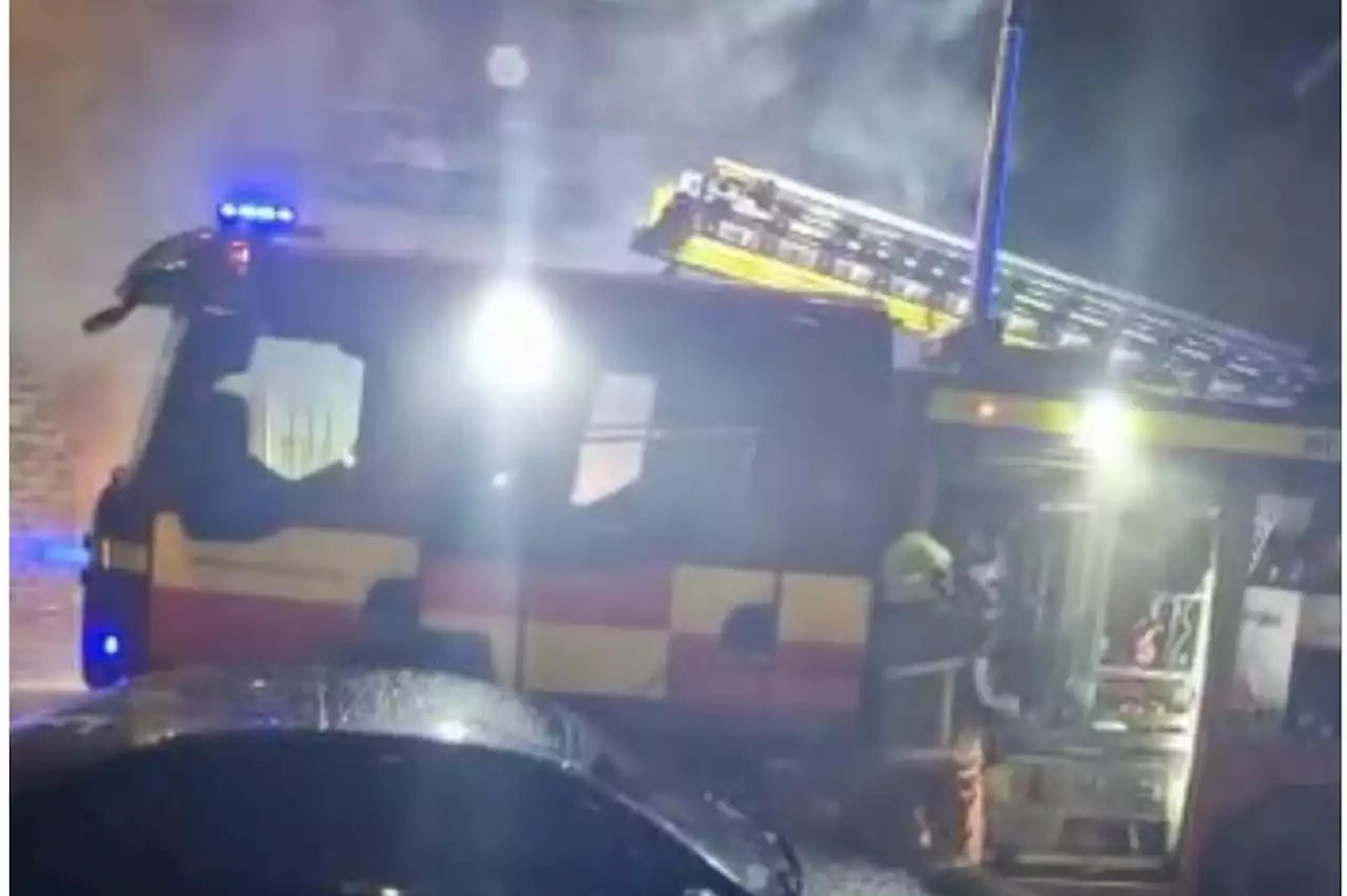 Fire crews battle late night blaze in Burley as residents report seeing 'smoke billowing' from home