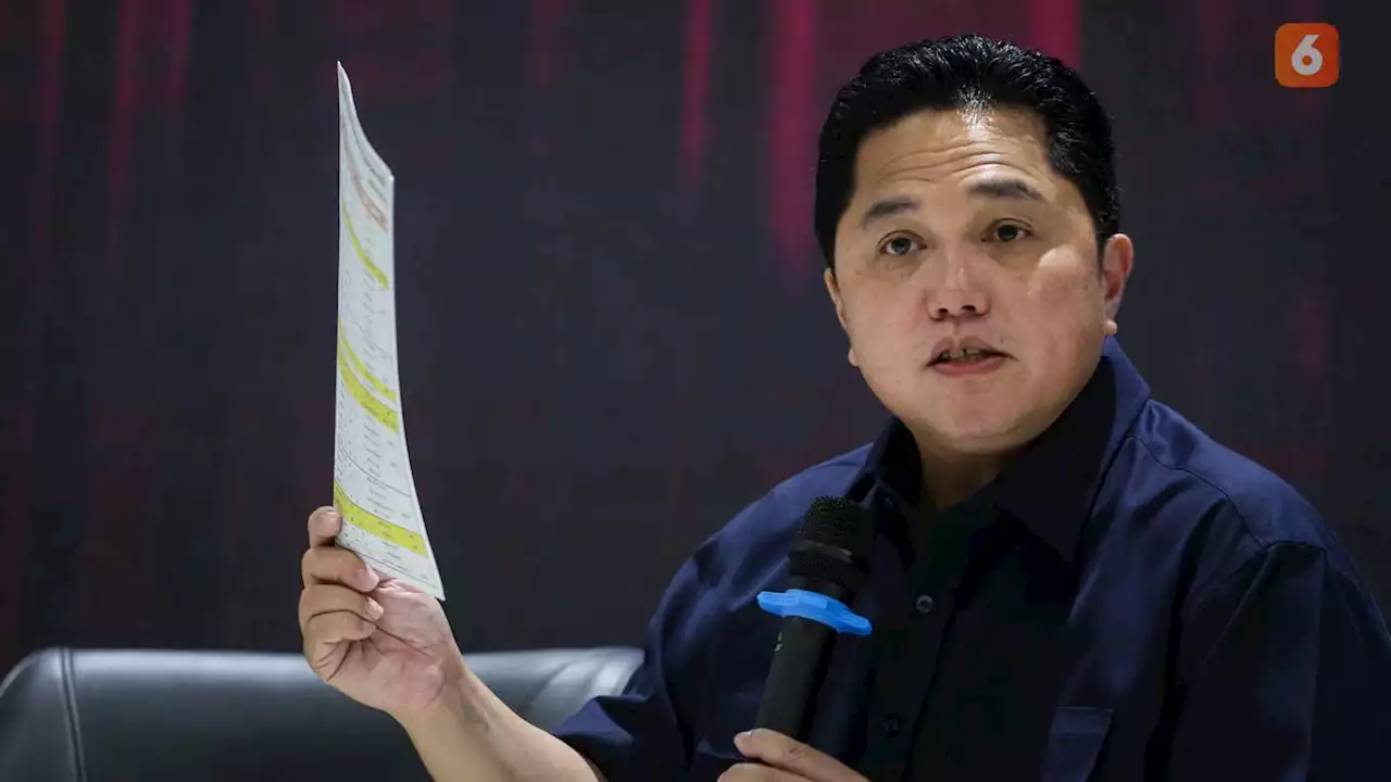 Kejagung Tetapkan 6 Tersangka Dapen Pelindo, Erick Thohir Serahkan Sepenuhnya ke Penegak Hukum