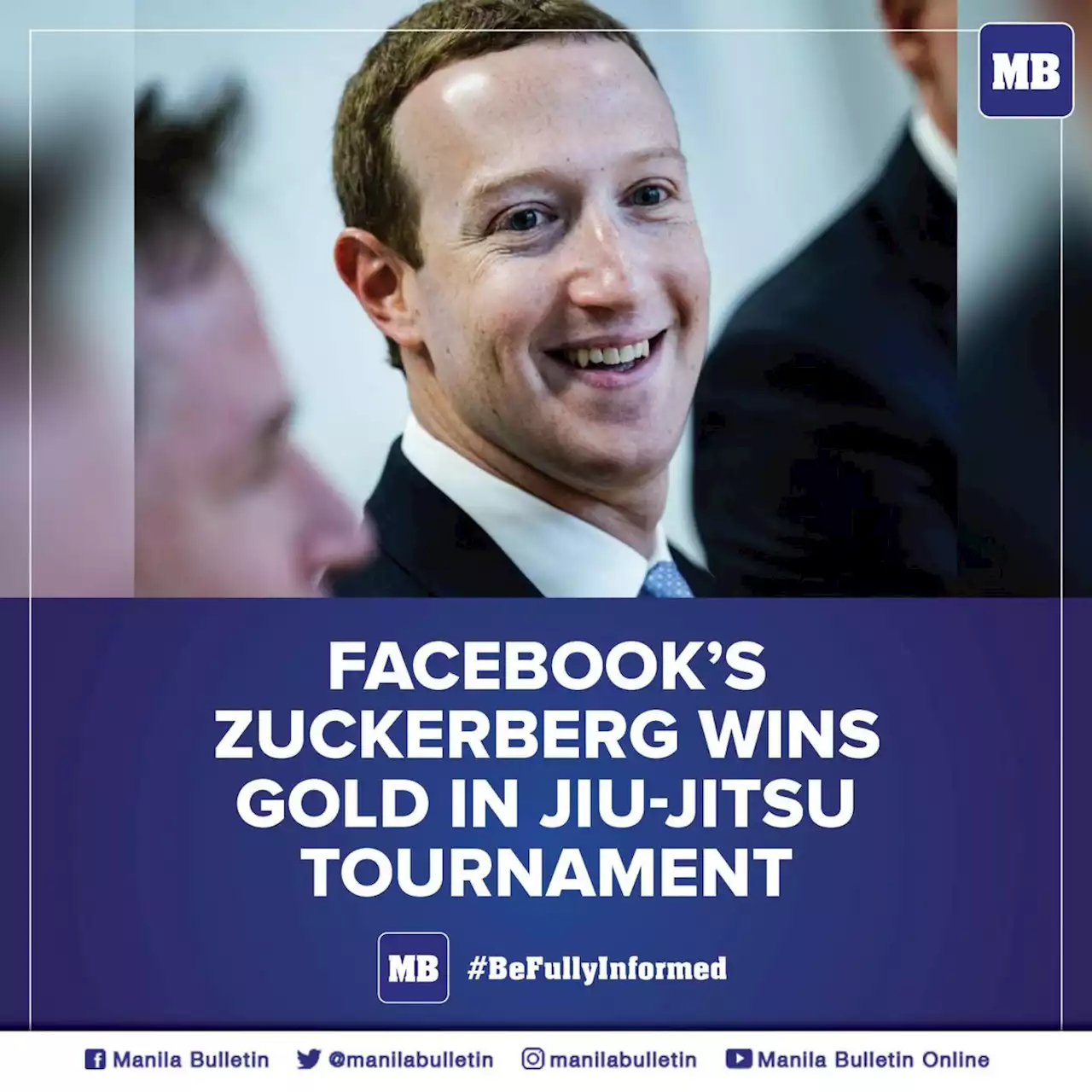 Facebook's Zuckerberg wins gold in jiu-jitsu tournament