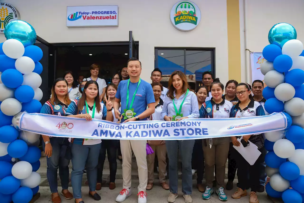 Mayor Wes, DA inaugurate new Kadiwa store in Valenzuela