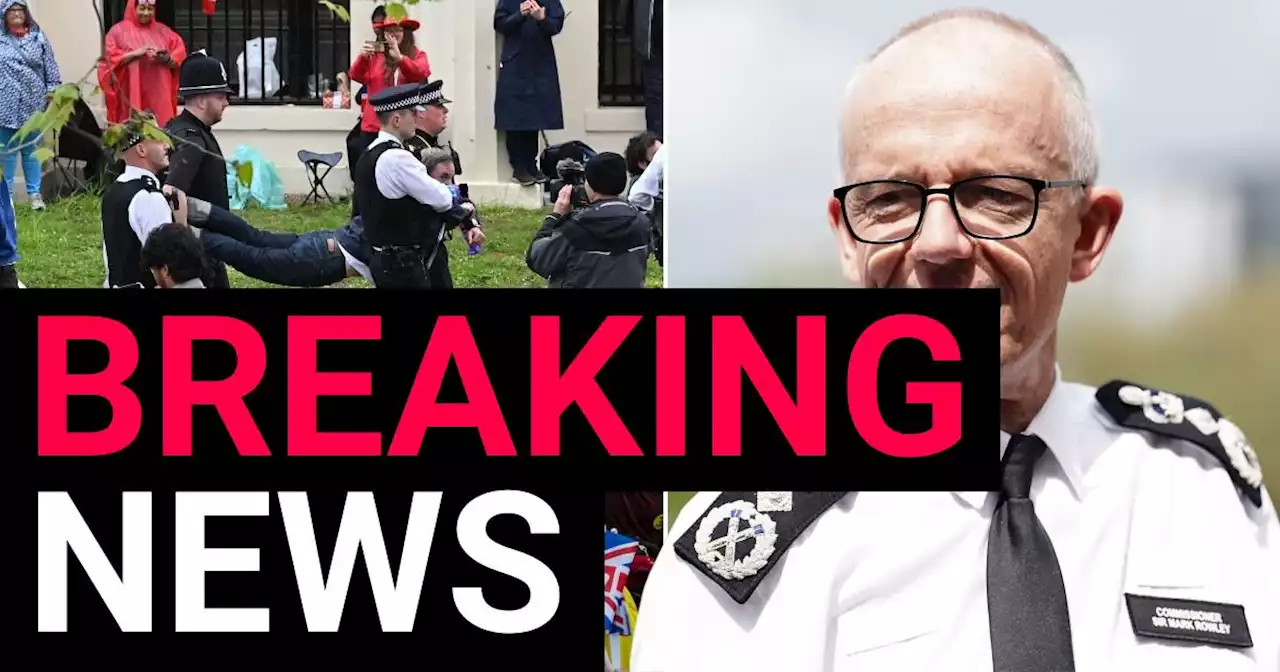 Met commissioner Sir Mark Rowley defends officers who policed coronation