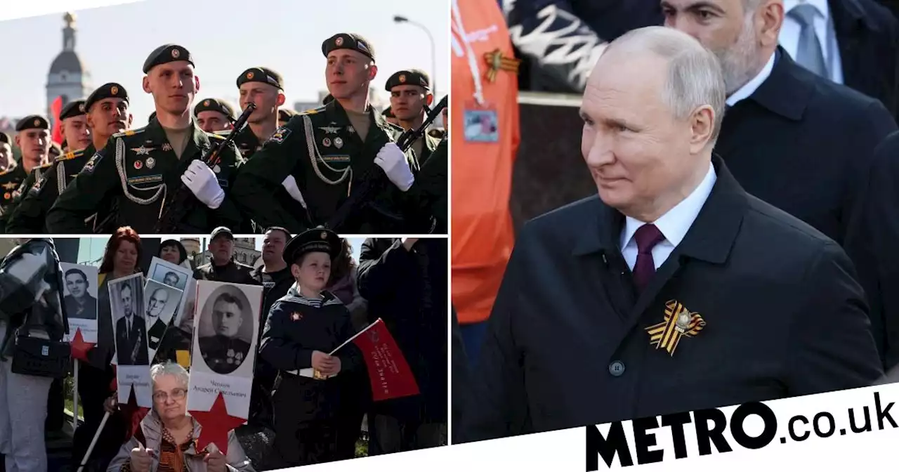 Putin accuses West of 'sowing hatred' against Russia during Victory Day speech