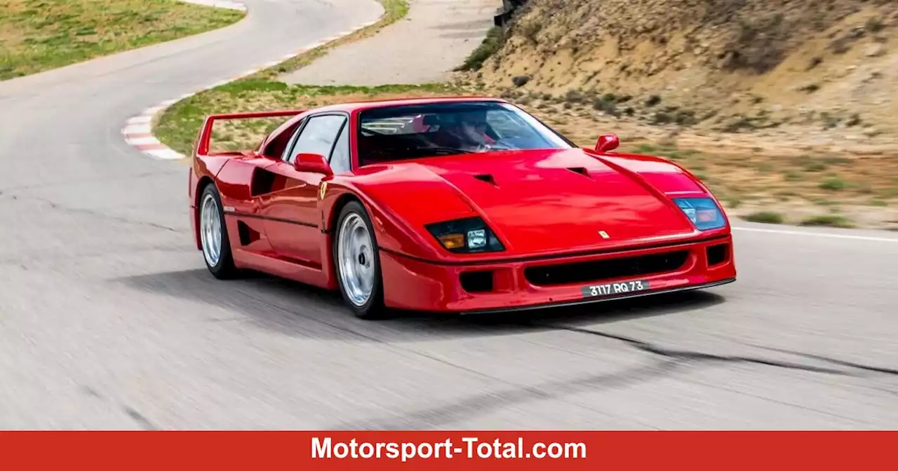 Ferrari F40 von F1-Legende Alain Prost wird versteigert