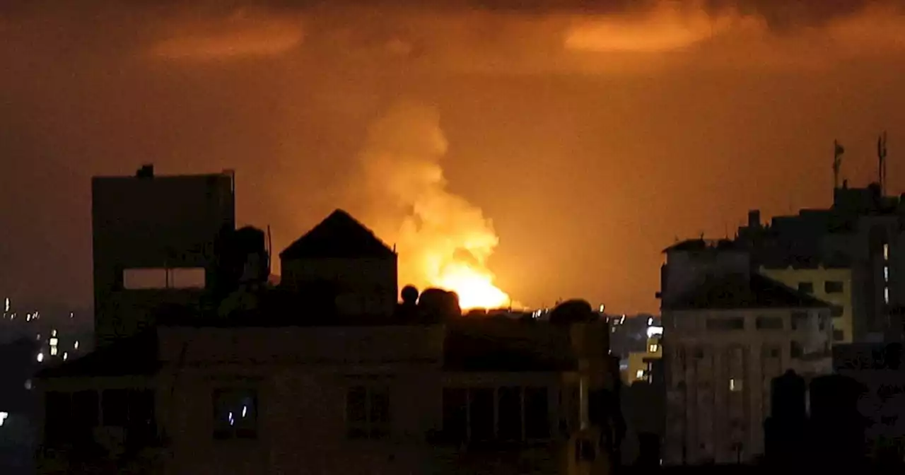 Israeli strikes in Gaza kill 10 civilians, 3 senior Palestinian militants