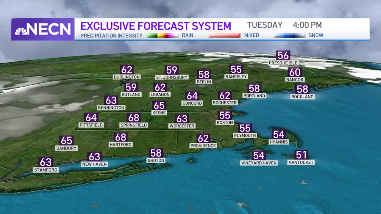 Breeze to Keep Tuesday Cooler, Especially Along the Coast