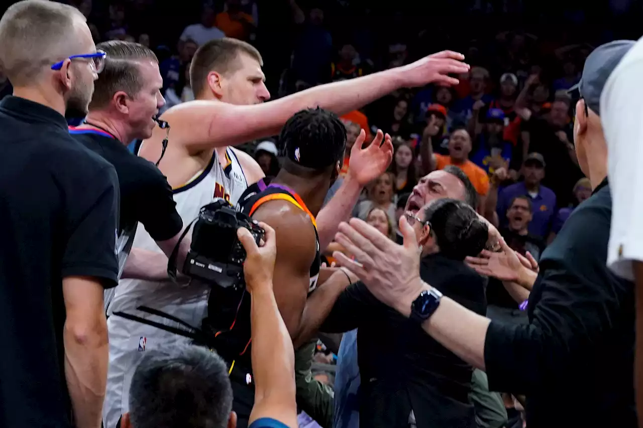 Nikola Jokic Fined $25K by NBA For Making Contact With Suns Owner Mat Ishbia