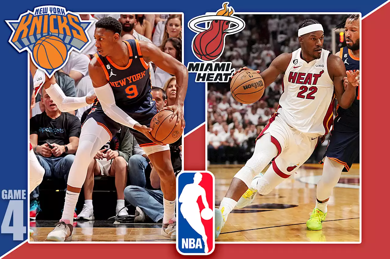 Knicks-Heat Game 4 live updates: Score, news, more from NBA Playoffs