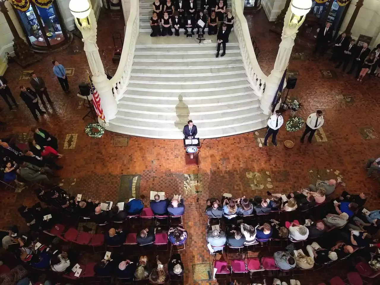 Fallen Pa. officers memorialized at Capitol ceremony