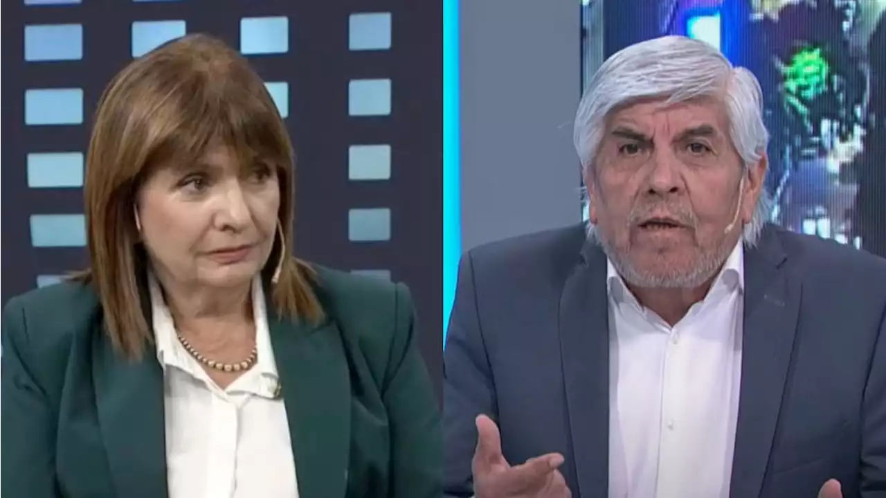 Hugo Moyano trató a Bullrich de 'incapacitada' para ser presidenta