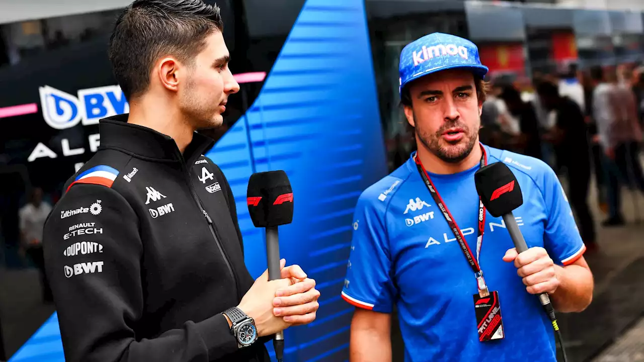 F1: 'J'étais toujours la première cible de mon coéquipier', le nouveau tacle d'Alonso sur Ocon