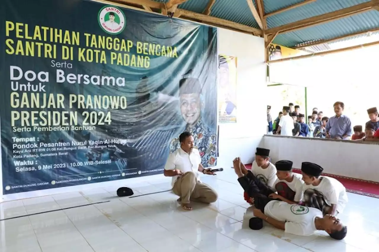 SDG Sumbar Gelar Pelatihan Tanggap Bencana untuk Santri di Padang