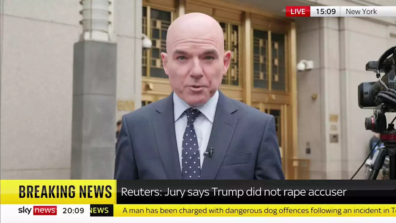 Donald Trump latest: Accuser awarded millions in damages after jury finds he sexually abused her