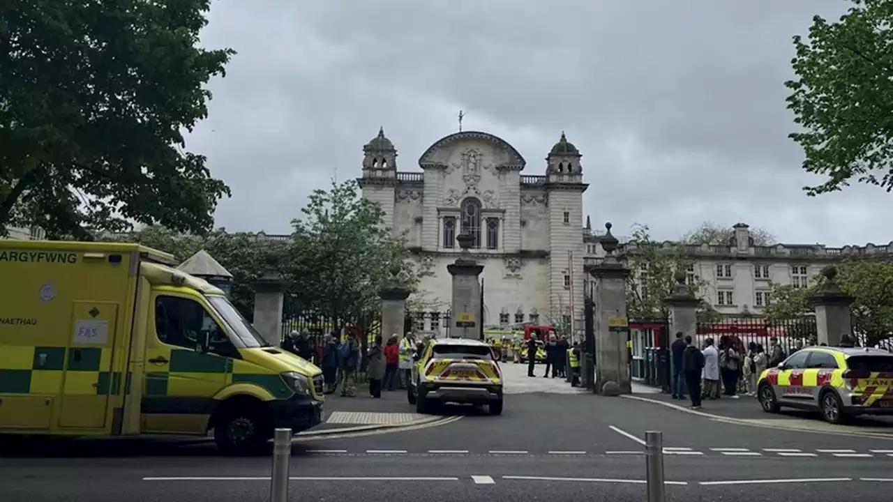 Cardiff University's main building evacuated after chemical spill