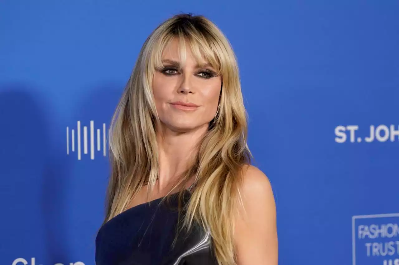 Supermodel Heidi Klum doesn't care what you think