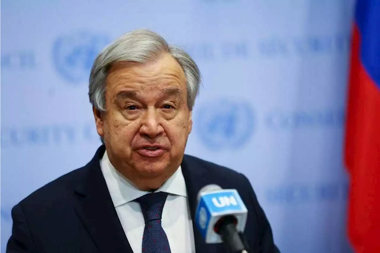 UN chief says peace talks in Ukraine conflict not possible right now