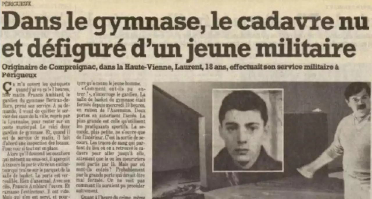 Meurtre de Laurent Bureau : le 9 mai 1986, nuit d’horreur au gymnase de Périgueux