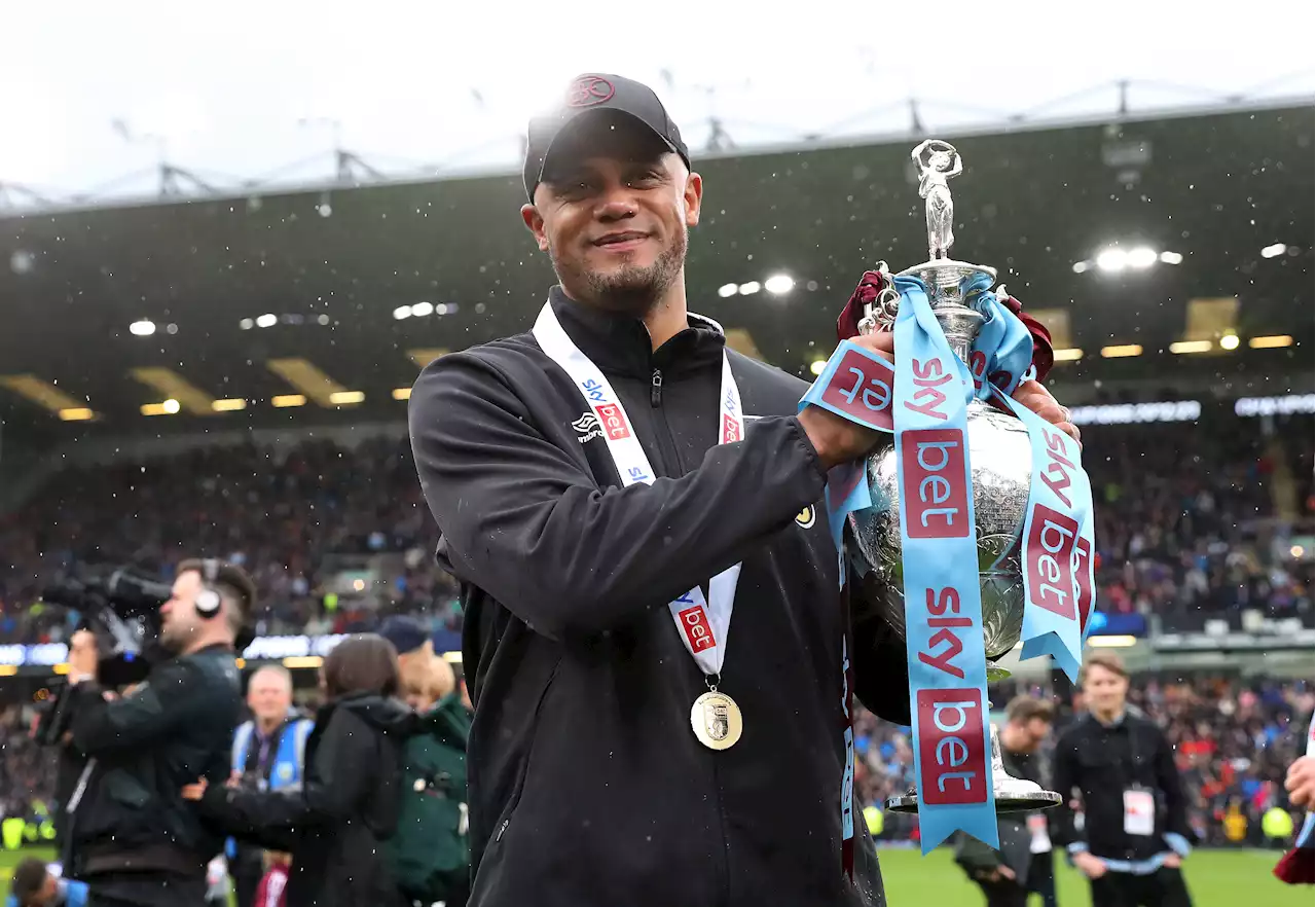 Burnley lift Championship trophy as Kompany explains 'pragmatic' reason for extending stay