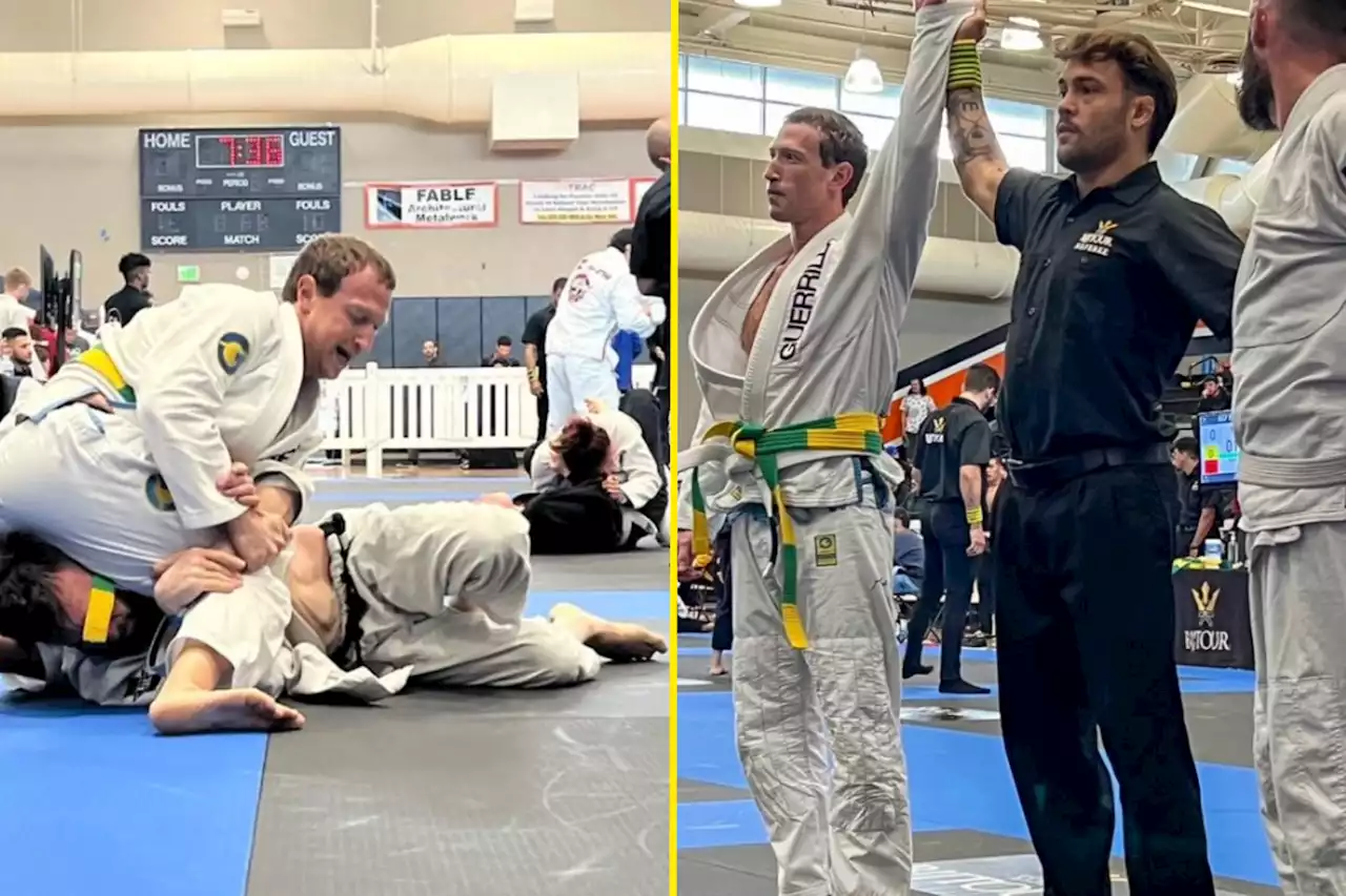 Mark Zuckerberg wins medals at Brazilian Jiu Jitsu tournament