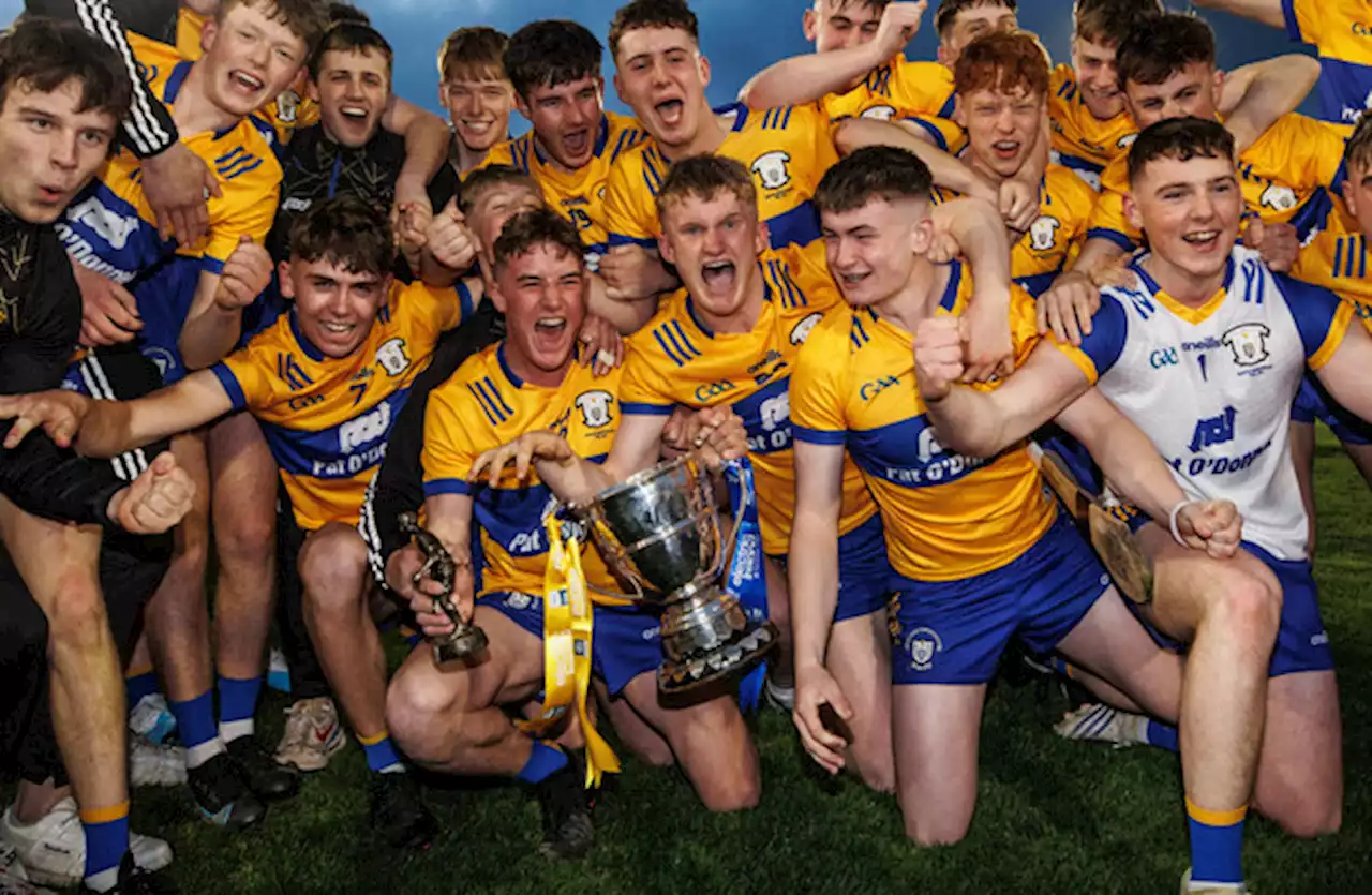 Clare minors end 12-year wait for Munster hurling crown with seven-point win over Cork